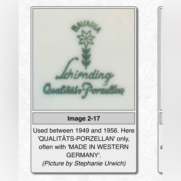 Vintage 1949 Bavaria Schirnding Qualitas Prozellan 78 Teapot with Lid /10 inches - Picture 2 of 7